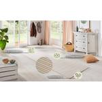 Tapis de couloir Nature Fibres synthétiques - Crème - 80 x 250 cm