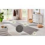 Tapis de couloir Nature Fibres synthétiques - Gris - 80 x 350 cm