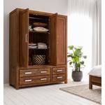 Armoire Ohio Sheesam massiv - Largeur : 155 cm