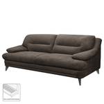 Sofa Lutz I (3-Sitzer) Microfaser - Dunkelbraun