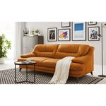 Sofa Lutz II (3-Sitzer) Echtleder - Goldbraun