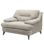 Fauteuil Lutz I Microfibre - Gris sable