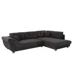 Ecksofa Kagel Webstoff - Anthrazit