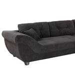 Ecksofa Kagel Webstoff - Anthrazit