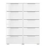 Buffet SKØP x10 Blanc brillant / Blanc alpin - Aluminium