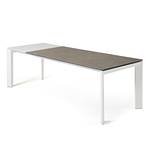 Table Retie I (Extensible) - Gris vieilli	 - Largeur : 140 cm - Blanc