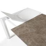 Table Retie I (Extensible) - Gris vieilli	 - Largeur : 160 cm - Blanc