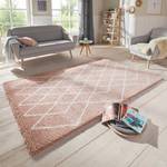 Tapis épais Bron Couleur pastel abricot - 200 x 290 cm