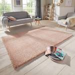 Tapis épais Orly Couleur pastel abricot - 80 x 150 cm