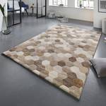 Kurzflorteppich Manosque Kunstfaser - Beige - 120 x 170 cm