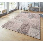 Kurzfloorteppich Denain Pastellapricot - 80 x 150 cm