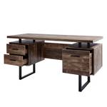 Bureau CLB 150 Donkere eikenhouten look/Zwart