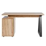 Bureau CLUB C 140 Kerneikenhouten look/betonnen look - Eikenhouten look