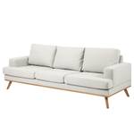 Sofa Holsbeek (3-Sitzer) Webstoff - Braun