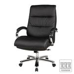 Fauteuil de direction Frederico 180 kg Imitation cuir / Métal - Noir - Chrome