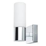 Éclairage miroir salle de bain Gemini Verre clair / Chrome - 1 ampoule