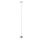 LED-hanglamp Capsule I glas / chroom - 1 lichtbron