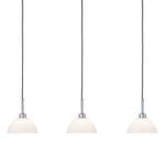 Hanglamp Parana melkglas / chroom - 3 lichtbronnen