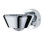 LED-plafondlamp Sabik chroom - 1 lichtbron