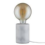 Tafellamp Nordin marmer - 1 lichtbron - Wit