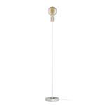 Staande lamp Nordin II aluminium / marmer- 1 lichtbron