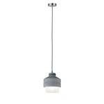 Suspension Helin Béton / Chrome - 1 ampoule