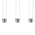 LED-hanglamp Aldan II aluminium - 3 lichtbronnen