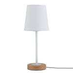 Lampe Stellan Tissu mélangé / Hévéa massif - 1 ampoule