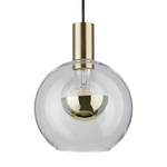 Hanglamp Esben glas / messing - 1 lichtbron
