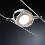 LED-Seilsystem Mac III Silikon / Chrom - 6-flammig