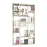 Bibliothèque Emporior IV Blanc crème - Largeur : 120 cm