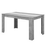 Eettafel Bosel Concrete look/Wit