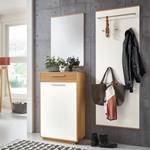 Porte-manteaux mural Loveno III Blanc - Largeur : 80 cm