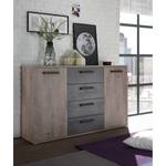 Commode Lunden Marron - Bois manufacturé - 150 x 90 x 38 cm