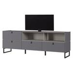 Meuble TV Mamiko II Graphite - Largeur : 195 cm