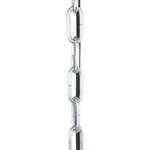 Suspension Bikkel Acier / Verre - 1 ampoule - Gris