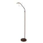 Lampadaire LED Zenith IV Acier - 1 ampoule - Marron