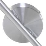 LED-plafondlamp Natasja I staal - Zilver - Aantal lichtbronnen: 2
