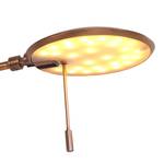 Lampadaire LED Zenith III Acier - 1 ampoule - Marron