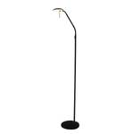 Lampadaire LED Zenith IV Acier - 1 ampoule - Noir