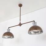 Suspension Brooklyn II Acier - Marron - Nb d'ampoules : 2