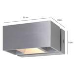 LED-wandlamp Liberstas III staal - Aantal lichtbronnen: 1