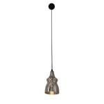 Hanglamp Mexlite XXXI glas / staal - 1 lichtbron