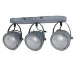 LED-plafondlamp Mexlite glas / ijzer - Aantal lichtbronnen: 3