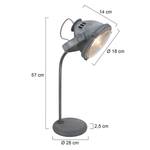 Lampe Mexlite II Verre / Fer - 1 ampoule