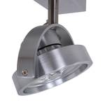LED-plafondlamp Mexlite II aluminium - Zilver - Aantal lichtbronnen: 1