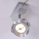 Plafonnier LED Mexlite II Aluminium - Argenté - Nb d'ampoules : 1