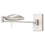 LED-Wandleuchte Diamond Stahl - 1-flammig - Silber