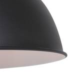 Hanglamp Mexlite VI ijzer / aluminium - 1 lichtbron - Zwart