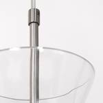 Suspension Anne II Verre transparent / Fer - 1 ampoule